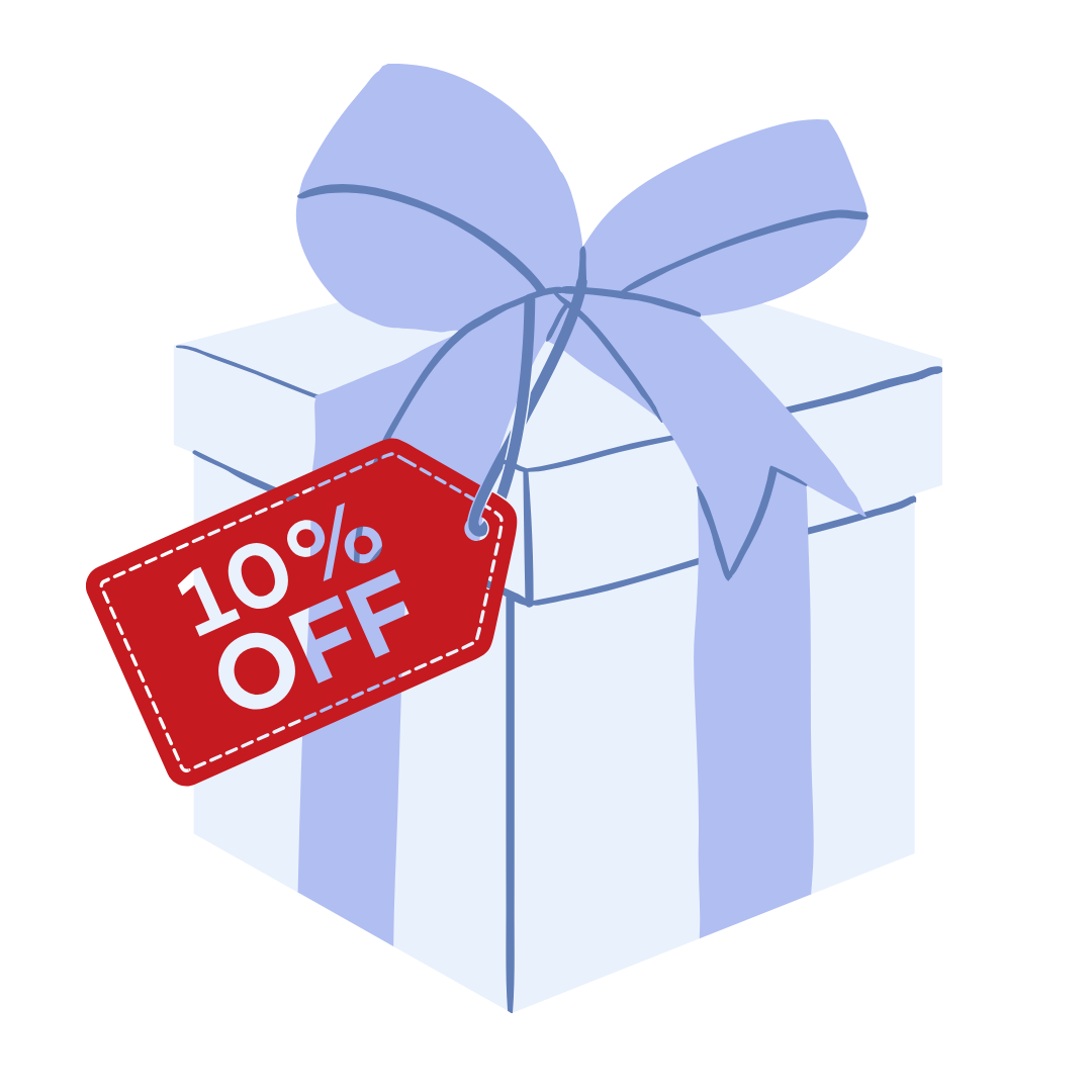 Get 10% OFF Your Next Order